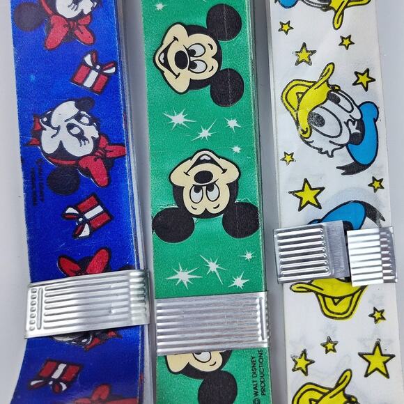 Walt Disney Productions Vintage Ribbon Pack Rare Unused - Picture 3 of 8